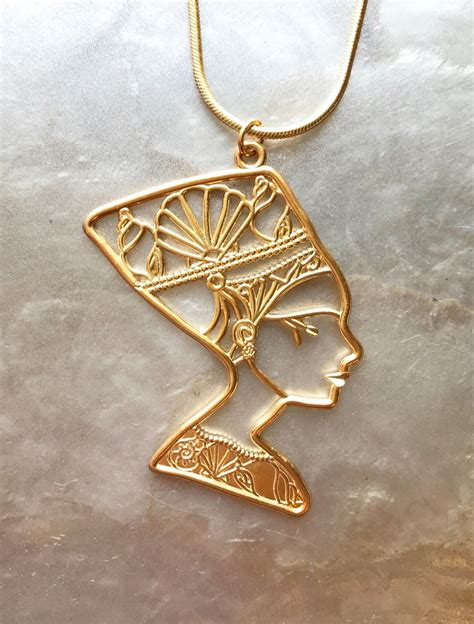 Nefertiti necklace